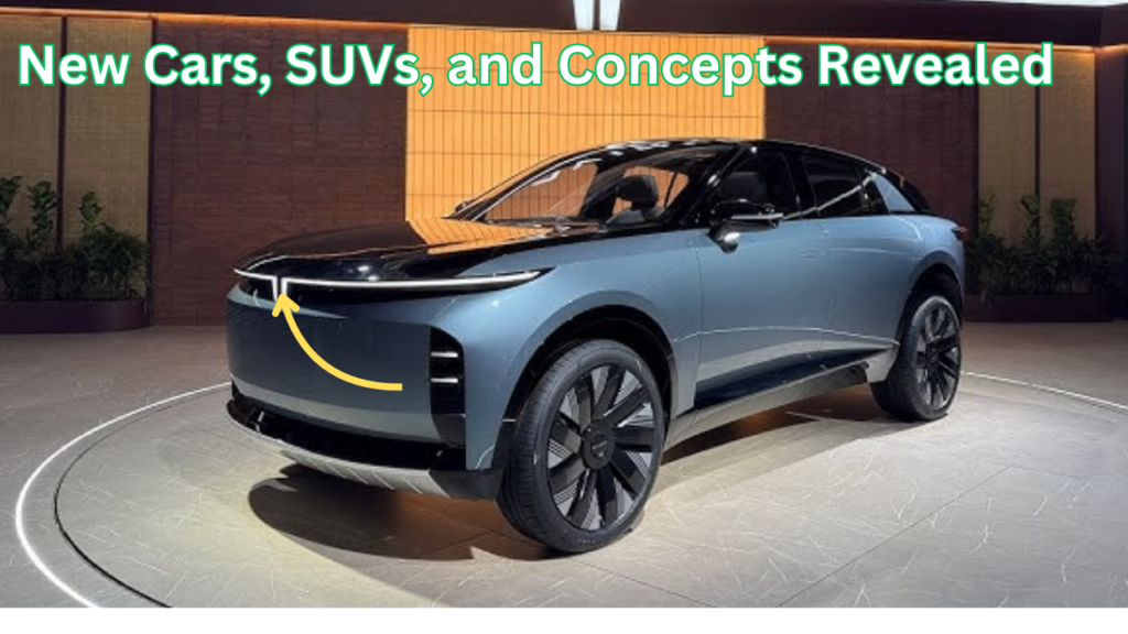 New Cars, SUVs, and Concepts Revealed