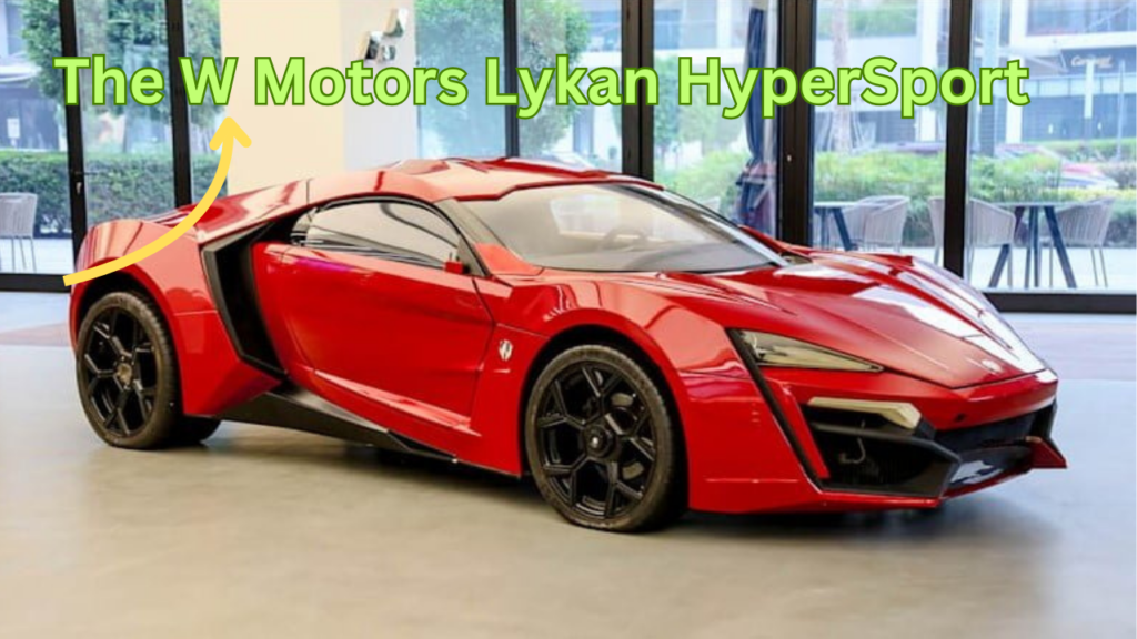 The W Motors Lykan HyperSport